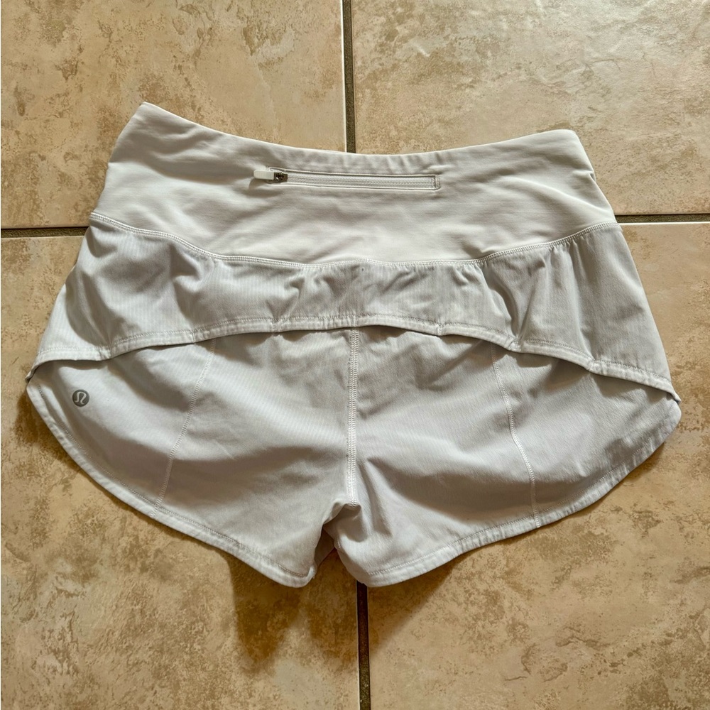 High Rise Speed Up Short! Size 8!! 2.5” inseam!